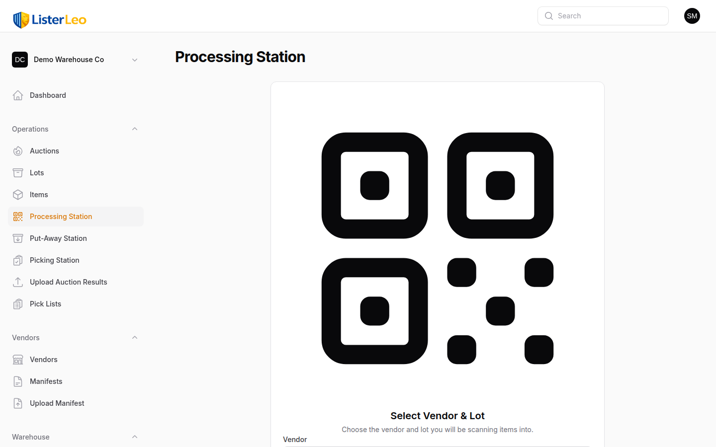 Scanning Station